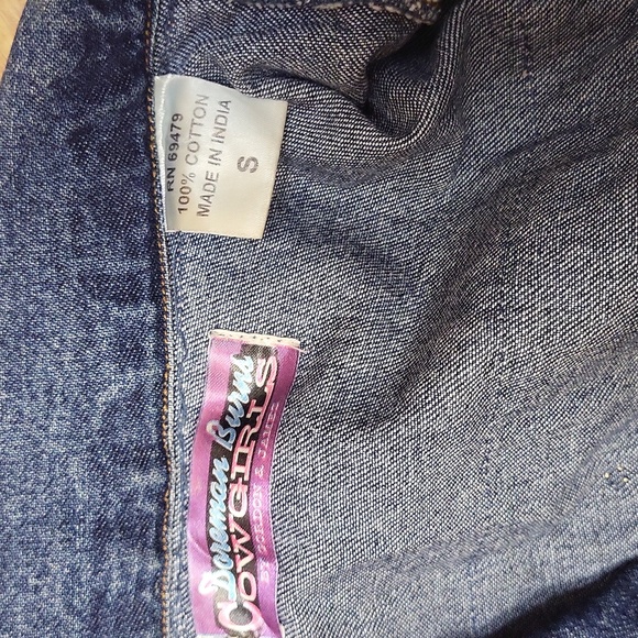 Vintage Doreman Burns Cowgirls western denim cowgirl Duster - Picture 5 of 9